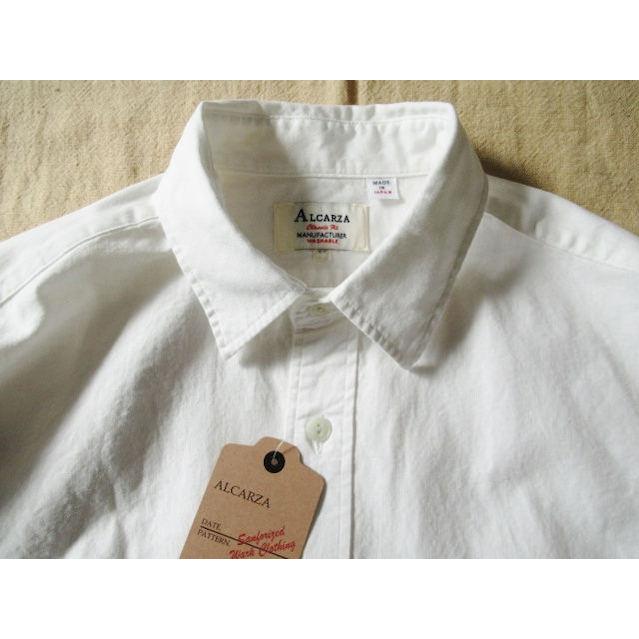 ALCARZA/羽衣シャツ【ダンガリーワークシャツ】日本製/シャンブレー