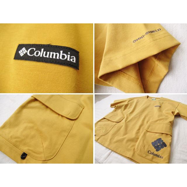 コロンビア/Columbia オーバーサイズサイドポケットＴシャツ　(フォレストキャンプライフ)　PM0979 718/ゴールドイエロー系 Mサイズ｜fifth｜03