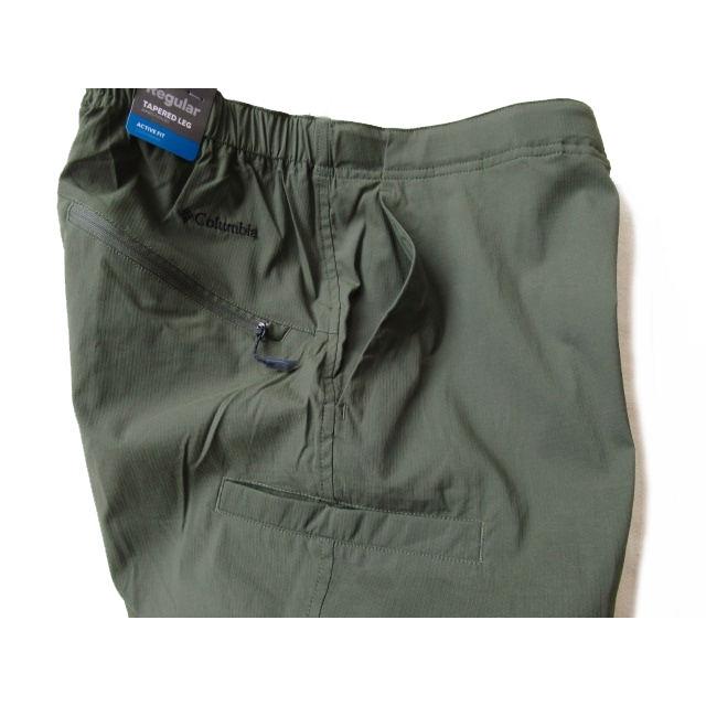 コロンビア★Columbia【ブルーステムIIニーパンツ】XE2852 ストレッチナイロンクロップドパンツ 防汚/撥水 347/オリーブ系 Lサイズの画像