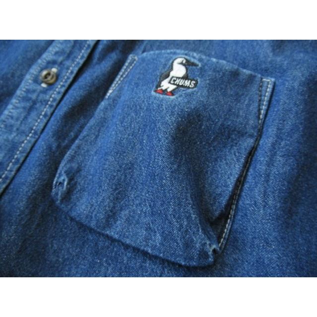 チャムス　CHUMS デニムオーバーオール　ライトインディゴ チャムス CHUMS デニムオーバーオール ライトインディゴ