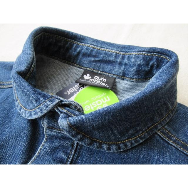 gym master ジムマスター☆GYM MASTER【10oz ストレッチデニムシャツ