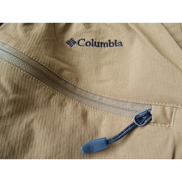 コロンビア★Columbia【ブルーステムIIニーパンツ】XE2852 ストレッチナイロンクロップドパンツ 防汚/撥水/紫外線カット 239/ダークカーキ系の画像