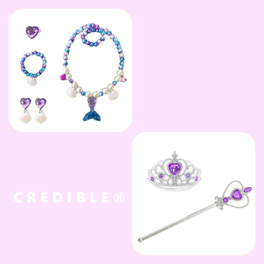 アリエル　ドレス　2枚セット Amazon.co.jp: [TYHTYM] アリエル ドレス 子供 プリンセス