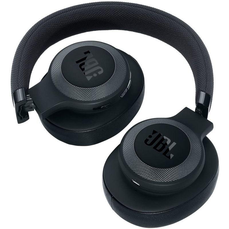 JBL e65btncワイヤレスover-earノイズキャンセリングヘッドフォンwith Mic and 1つボタンリモート(ブラック) e65btncワイヤレスover earノイズキャンセリングヘッドフォンwith Mic and 1つボタンリモート ブラック