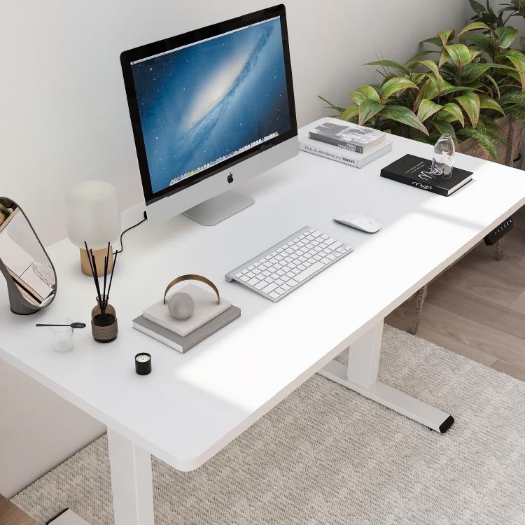 電動昇降式スタンディングデスク テーブル モーター付き 幅120cm