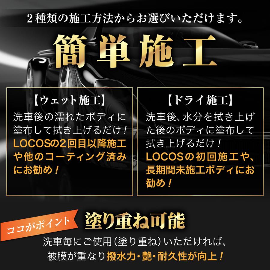 LOCOS ガラス系コーティング剤 ガラスコーティング剤 コーティング剤
