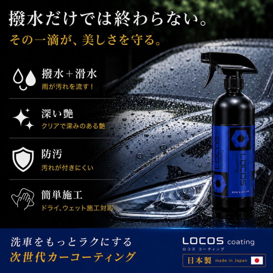 LOCOS ガラス系コーティング剤 ガラスコーティング剤 コーティング剤