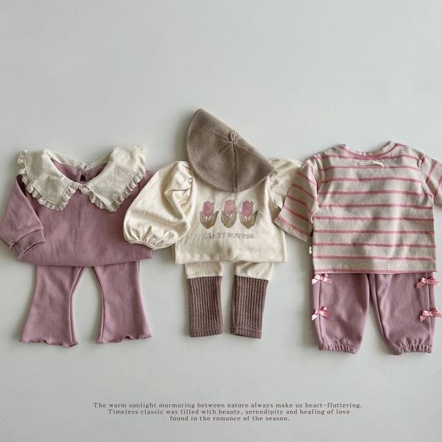 ベビー服 女の子 ブランド 70 80 トップス 韓国子供服 Aosta