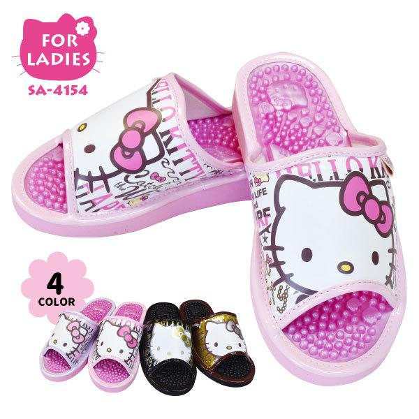 健康サンダル レディース Sanrio サンリオ Sa 4154 スリッパ Kitty Hello オフィス かわいい ルームサンダル 超激安 キャラクターサンダル