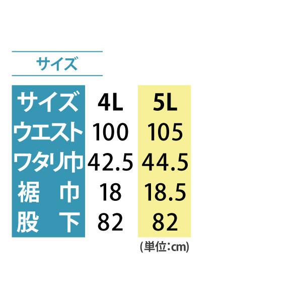 寅壱 作業着 デニム メンズ 大きいサイズ 4L・5Lサイズ 8830-720 