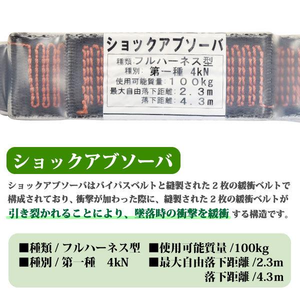 安全帯 フルハーネス型 ポリマーギヤ 新規格 DRNC-M-51S NB ポリマー