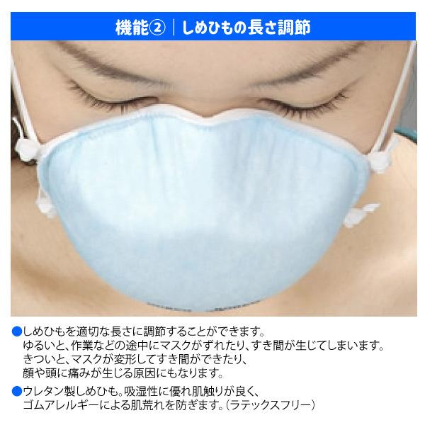 KOKEN 興研 使い捨てマスク ハイラック350型 使い捨て式防じんマスク