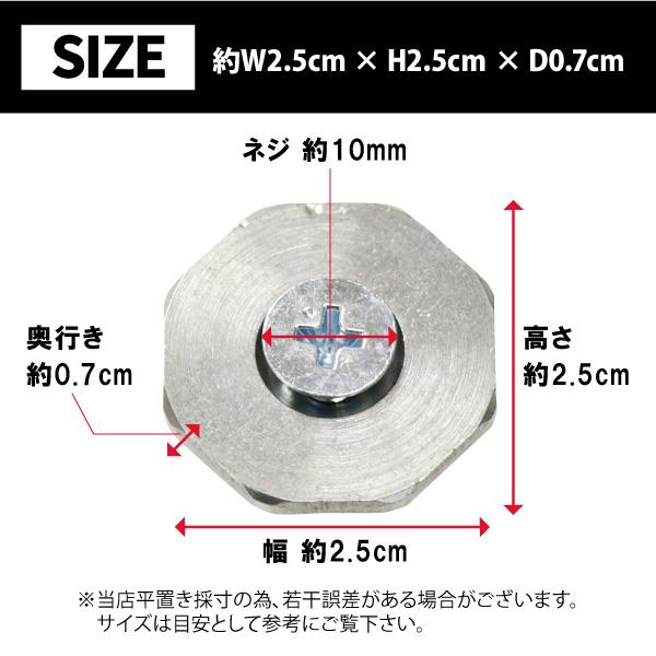 座金 中村／WIN GST用八角型座金セット ステンレス フリーサイズ