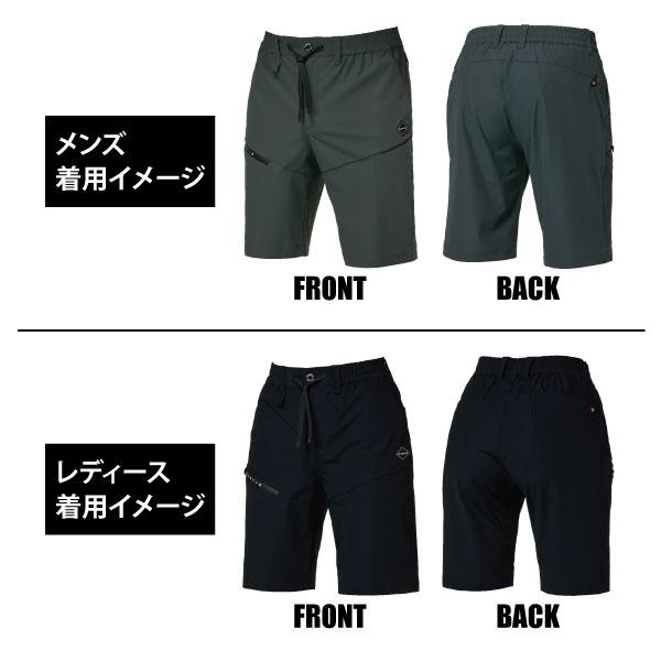 BURTLE（バートル） ハーフパンツ 春夏 接触冷感 メンズ レディース S