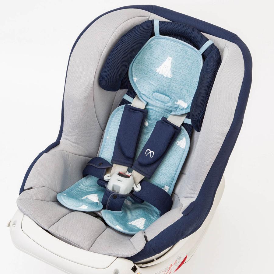 ニトリ Nクールスーパー ひんやりベビーカーシート シロクマ柄ブルー 接触冷感 ベビーグッズ 赤ちゃん 暑さ対策 Nクールsp シロクマ O I N02 Lallure 通販 Yahoo ショッピング