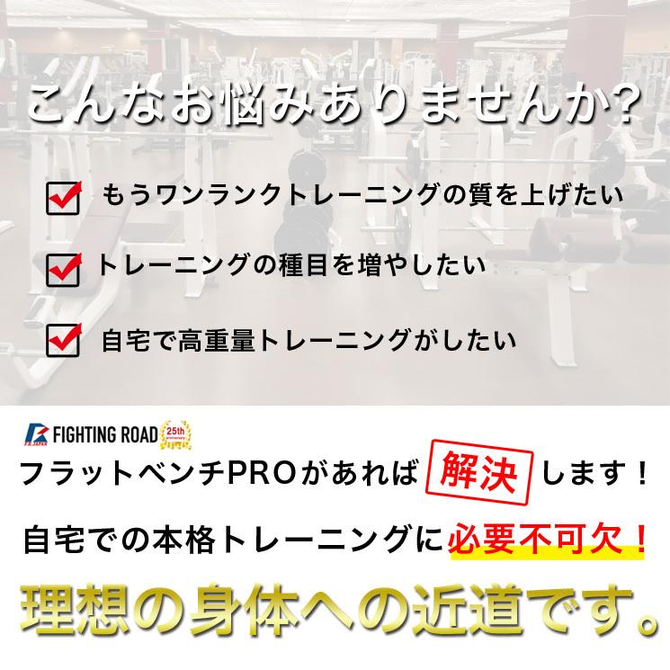 ファイティングロード フラットベンチPRO トレーニングベンチ ファイティングロード フラットベンチPRO トレーニングベンチ