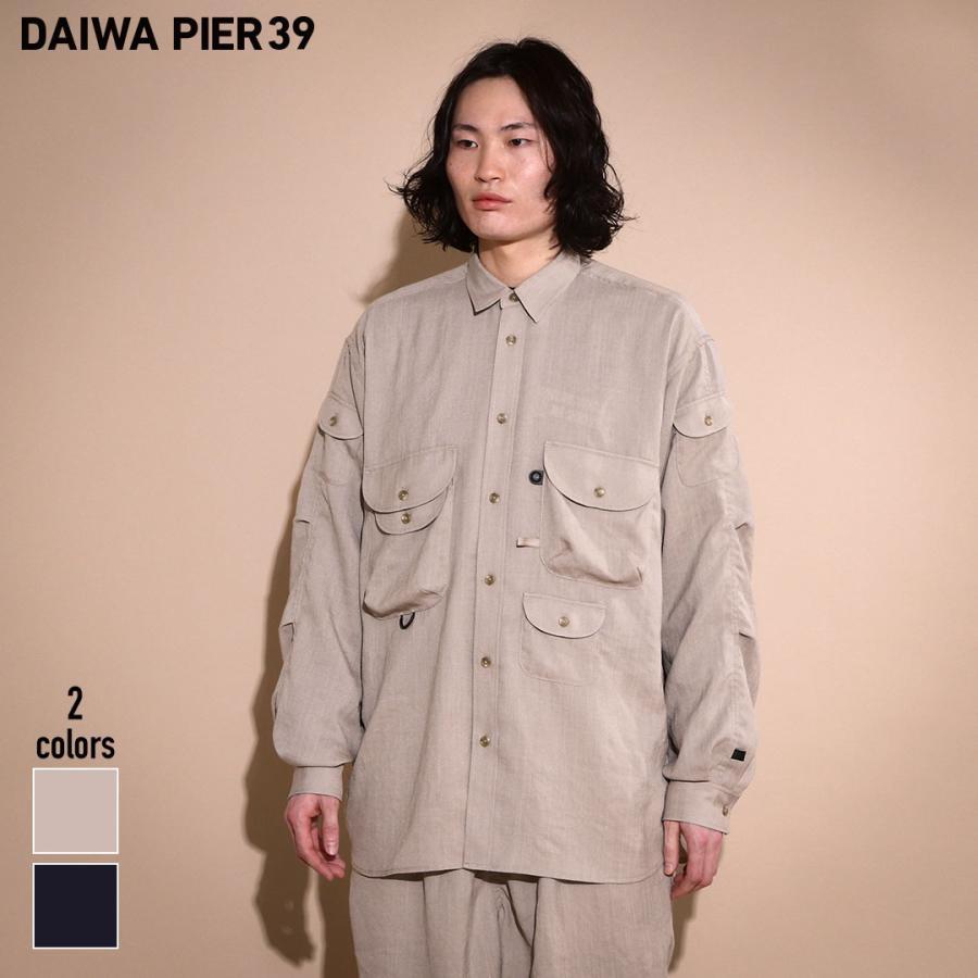 ダイワ ピア39 テックボンベイサファリシャツ Daiwa Pier39 Tech Bombay Safari Shirts Be 正規品 メンズ トップス シャツ 長袖 シンプル 22ss 新作 Figure 通販 Paypayモール
