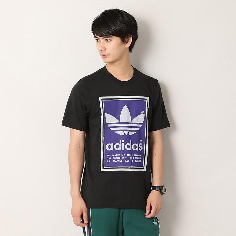 adidas archive logo tee