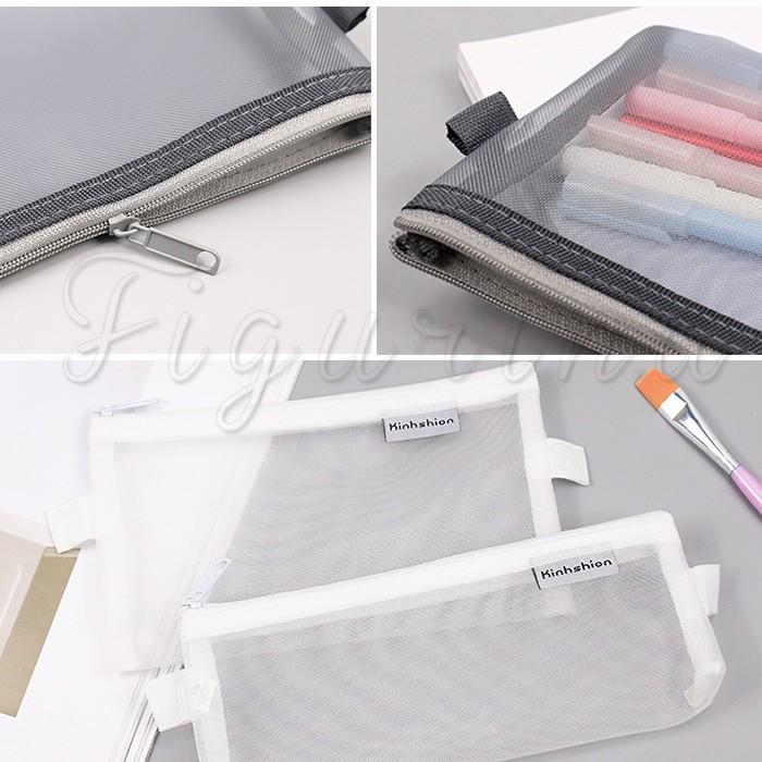 即納 ペンケース 筆箱 レディース メンズ 筆入れ メッシュペンポーチ シンプル 透明 軽量 ギフト 学生 大人 人気 男女兼用 おしゃれ 送料無料 01fba608 Figurina 通販 Yahoo ショッピング