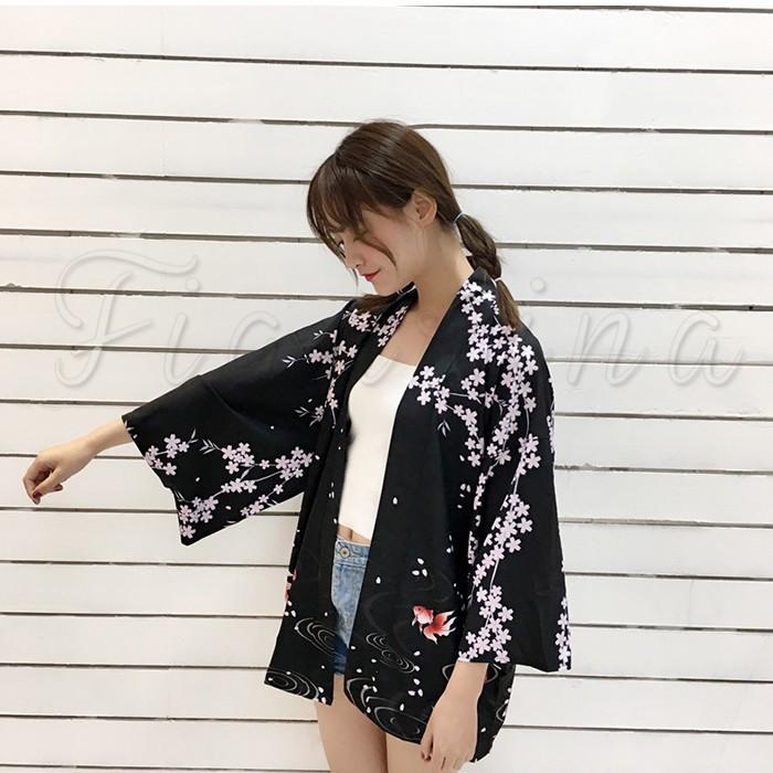 羽織 レディース 花柄 着物 浴衣 和風 和服 女性用 薄手 カーディガン イベント 花火大会 お祭り 夏祭り 春夏秋 送料無料 02fa767 Figurina 通販 Yahoo ショッピング