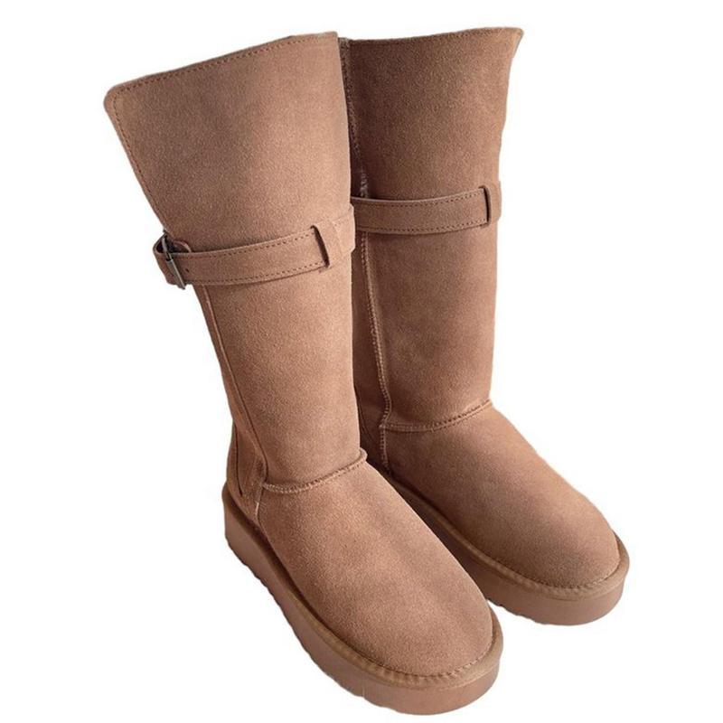 ロングブーツ ムートンブーツ レディース ニーハイブーツ 厚底