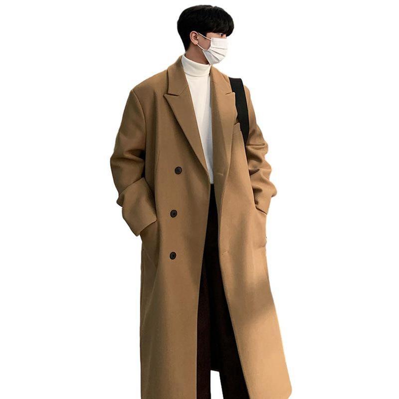 チェスターコート メンズ ロングコート ビジネスコート マキシ丈 冬服