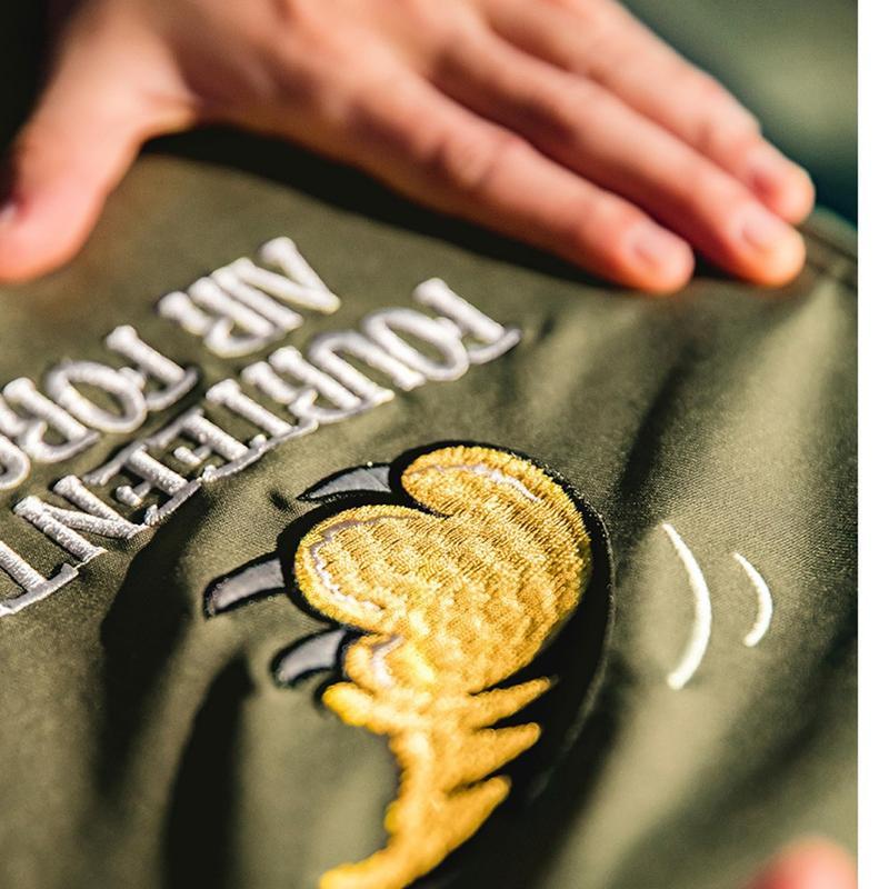 MA-1ジャケット メンズ 刺繍飾り 虎柄 フライトジャケット アメカジ