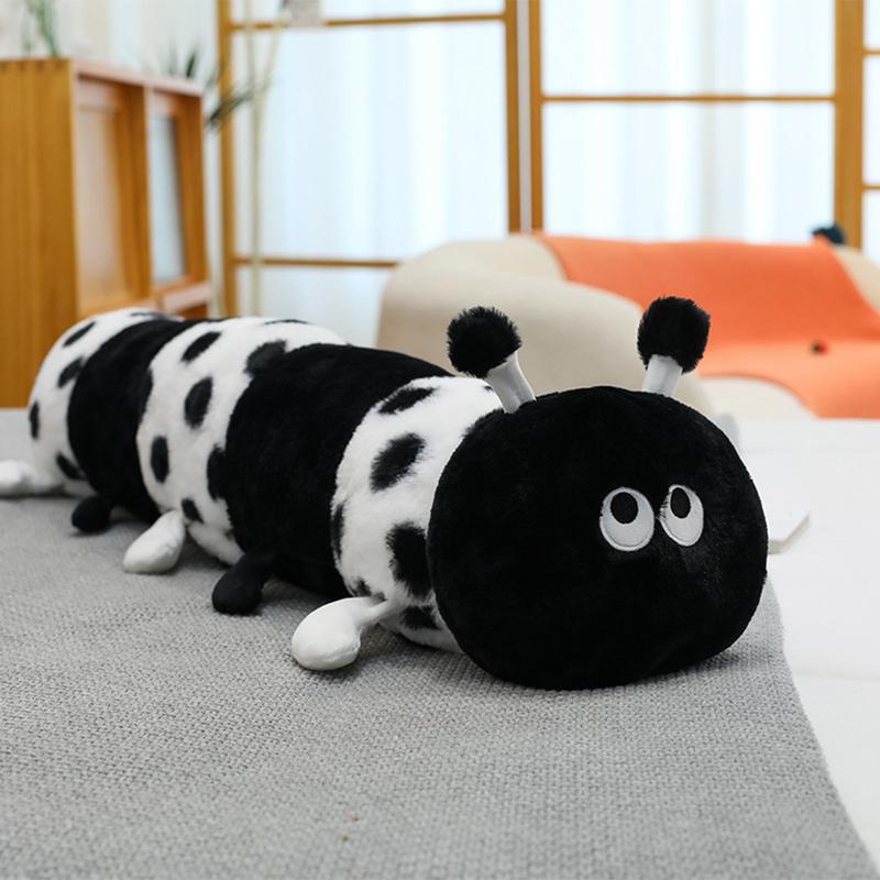 毛虫 ぬいぐるみ イモムシ 抱きまくら ロング枕 動物 可愛い 萌え