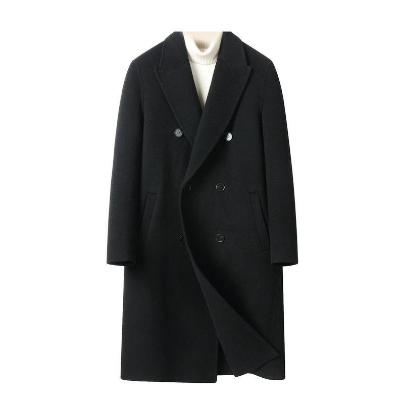 コート メンズ チェスターコート ウール100 スーツ 冬服 ロング