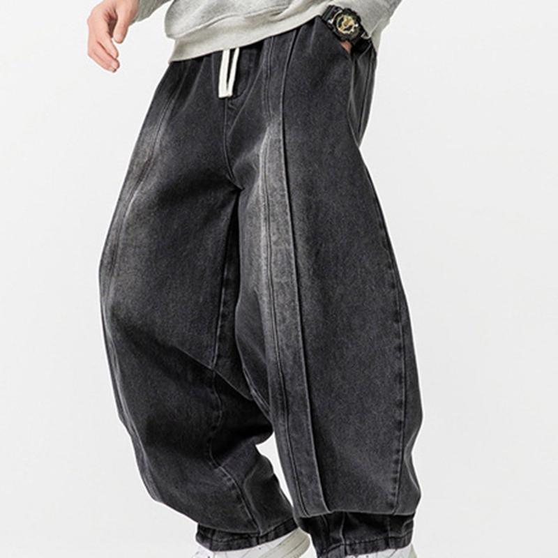 デニムニッカズボン ワイドパンツ M-5XL ニッカポッカ メンズ 作業着