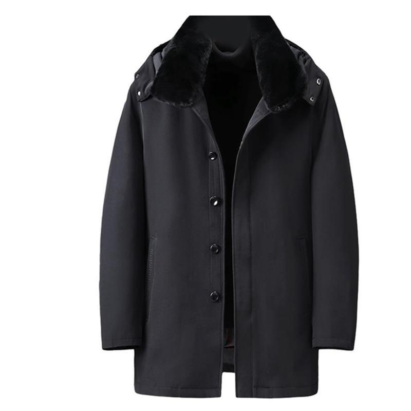 ダウンコート メンズ シニアアウター 高齢者 グースダウンジャケット