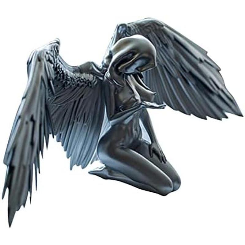 天使像レエンジェルフィギュア妖精の彫刻ホームパティオ置物