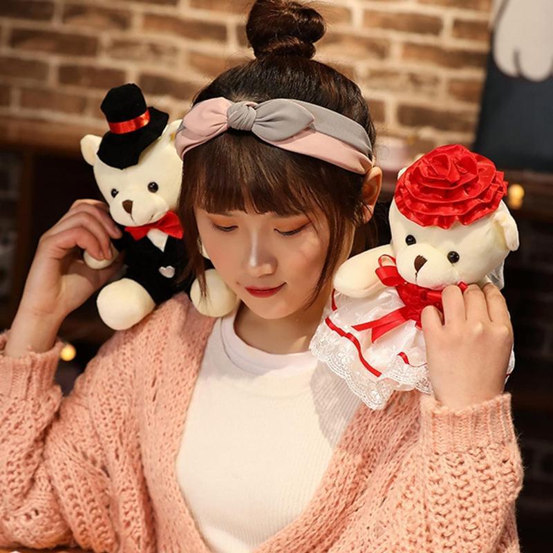 テディベア 結婚式 ウェディングベア ぬいぐるみ 昼寝クッション