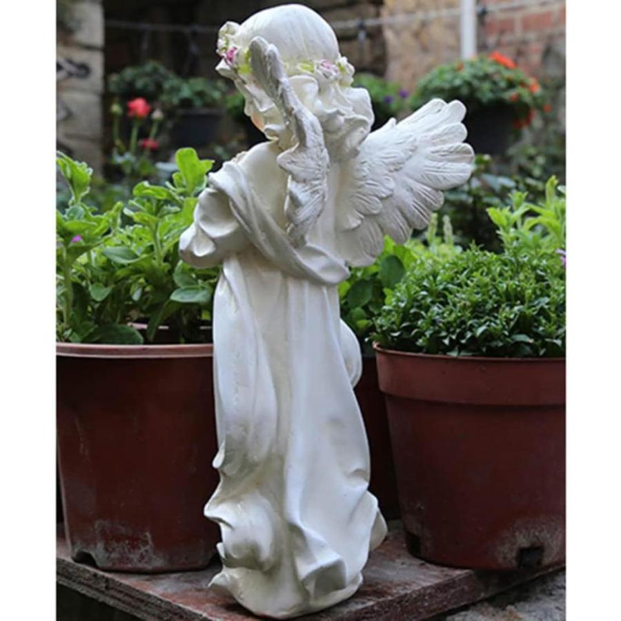 ベランダ　お庭　インテリア　可愛い　天使像　ガーデニング ベランダ お庭 インテリア 可愛い 天使像 ガーデニング ベランダ
