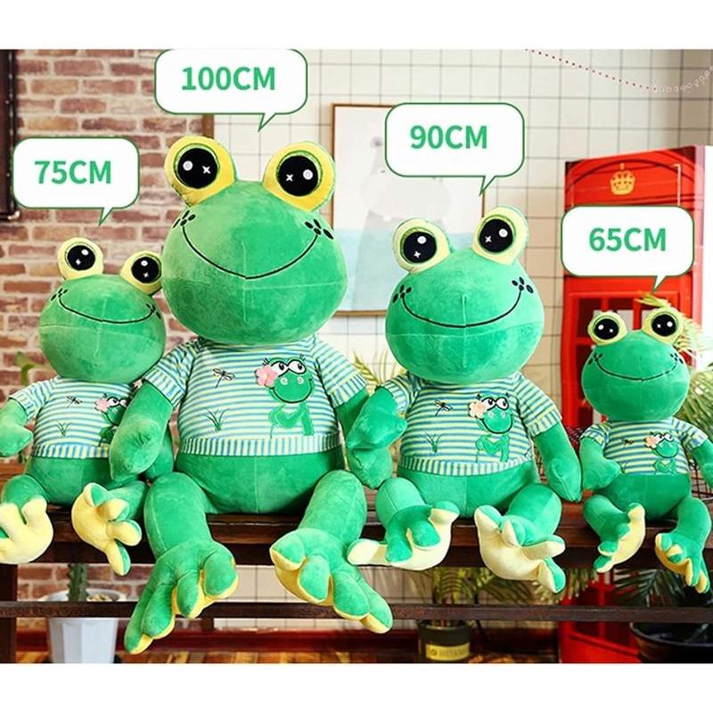 ぬいぐるみ 特大 カエル 可愛い 動物 大きい カエルぬいぐるみ 抱き枕