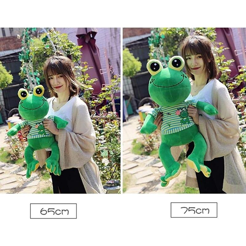 ぬいぐるみ 特大 カエル 可愛い 動物 大きい カエルぬいぐるみ 抱き枕