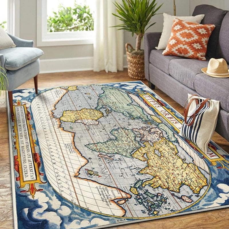 カーペット ヴィンテージ 海賊 宝の地図 ユニーク  マット ラグ  滑り止め 楽天市場】カーペット ラグ 絨毯 じゅうたん マット 海賊 宝の地図