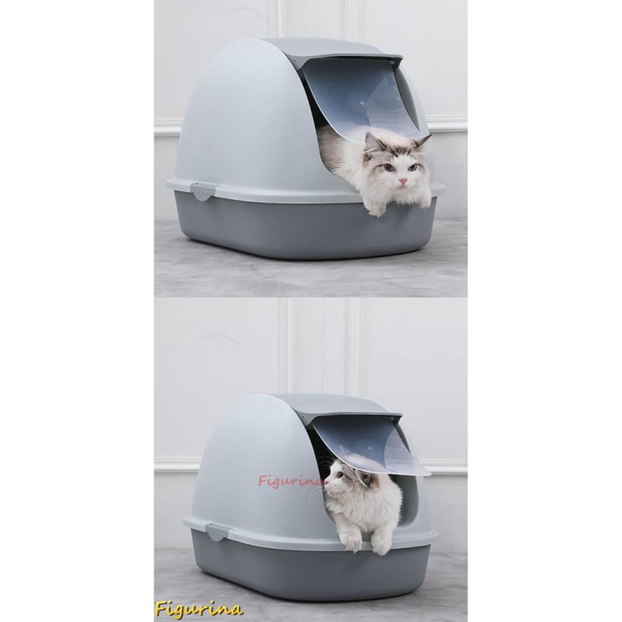 猫トイレ 前入り式 猫トイレ本 ドーム型 大型 密閉型 猫砂の 猫トイレ 前入り式 猫トイレ本 ドーム型 大型 密閉型 猫砂の