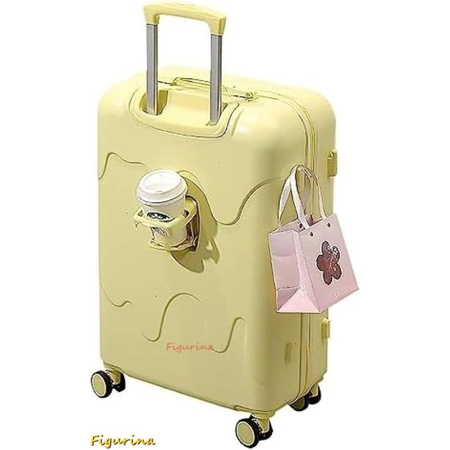 スーツケース カップホルダー付き キャリーケース 機内持ち込み