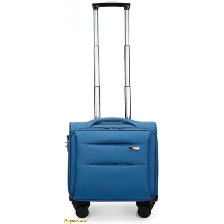 キャリーケース 機内持ち込み スーツケース 小型 横型 ソフト 布製 前