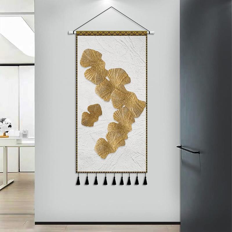 掛け軸 タペストリー 縦長 縦型 かけじく 床の間 掛け物 お正月