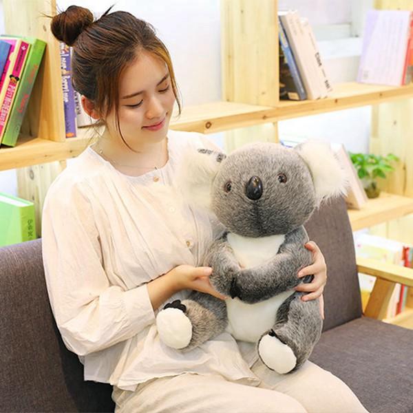 コアラぬいぐるみ 抱き枕 柔らかい人形枕 可愛い 親子コアラ ふかふか