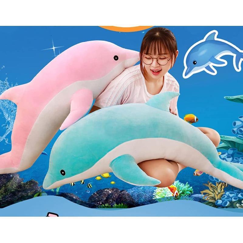 イルカさん ぬいぐるみ 巨大 抱き枕 低反発 クッション 可愛い 親子