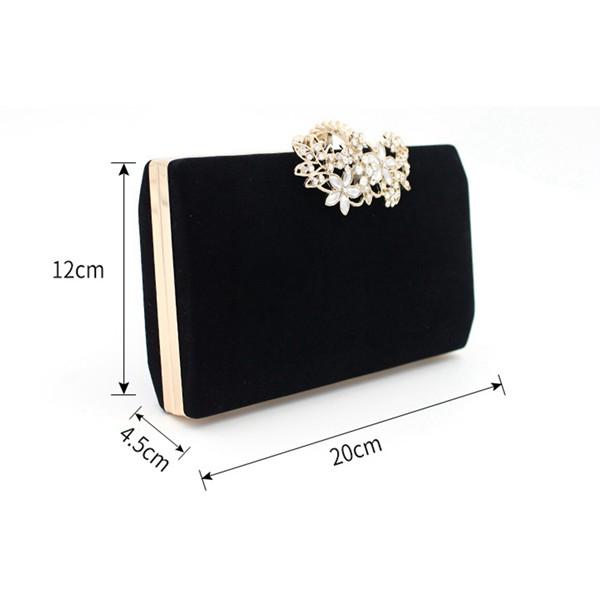 ベロア パーティーバッグ 結婚式 クラッチバッグ ハンドバッグ