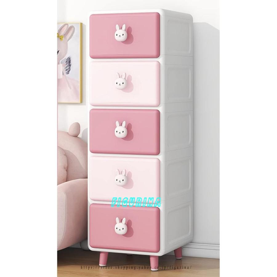 チェスト おしゃれ 収納ボックス 収納ケース 引き出し プラスチック 北欧 5段 3段 4段 6段 ふた付き 蓋つきケース おもちゃ箱_3