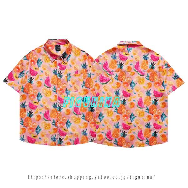 アロハシャツ 柄シャツ メンズ ハワイアンシャツ 半袖 フルーツ アロハシャツ 柄シャツ メンズ ハワイアンシャツ 半袖 フルーツ