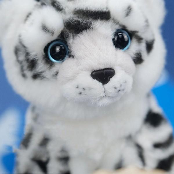 雪豹 動物スラップブレスレット リストバンド ユキヒョウ ぬいぐるみ 手首バングル かわいい 可愛い おもちゃ 萌え萌え ふわふわ 癒し系 ユキヒョウ ぬいぐるみ