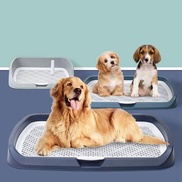 犬用トイレ 大きいサイズ 分解式 メッシュカバー お掃除簡単 誤飲防止