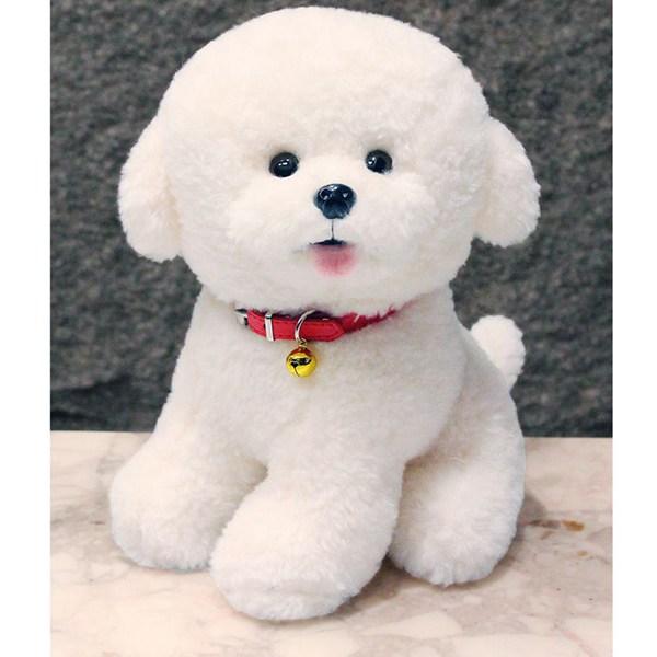 犬縫い包み 縫いぐるみ ビションフリーゼ リアル 本物そっくり 48cm
