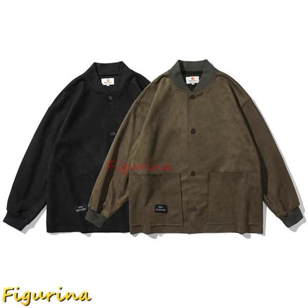 アウター メンズ レディース ジャケット 春秋 ボタン付き ゆったり おしゃれ カジュアル 日系 ファッション ポケット付き ヴィンテージ |  | 09